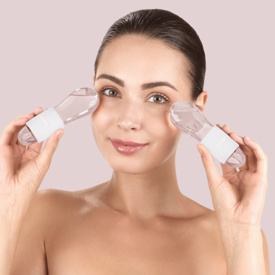 Подвійний масажер для очей GESKE Cool&Warm Duo Eye Massager 7 в 1 starlight