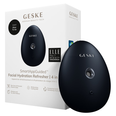 Електронний освіжувач для зволоження обличчя GESKE Facial Hydration Refresher 4 в 1 black