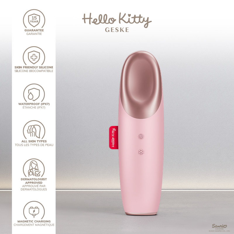 Енерджайзер для очей GESKE Warm&Cool Eye Energizer by Hello Kitty pink