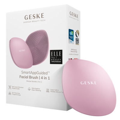 Щітка для обличчя GESKE Facial Brush 4 в 1 pink