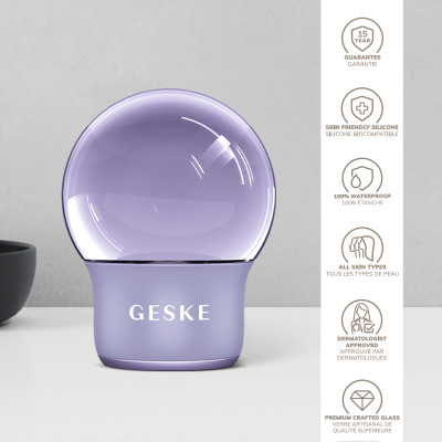 Масажер для обличчя і тіла GESKE Cool&Warm Face and Body Massager purple