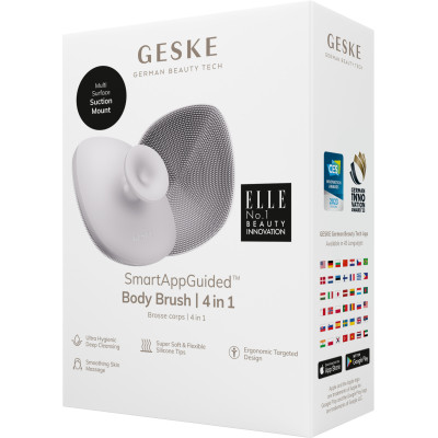 Щітка для тіла GESKE Body Brush 4 в 1 starlight