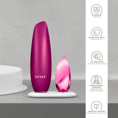 Безконтактна магнітна пілінг-маска GESKE Touchless Magnetic Peeling Mask magenta