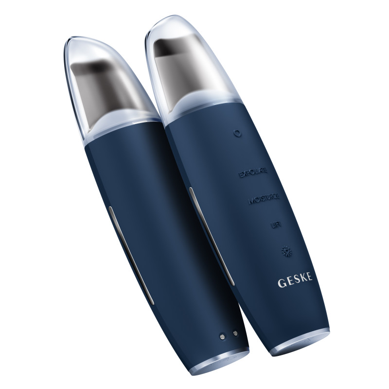 Мікрострумовий скрабер для шкіри та усунення чорних точок GESKE MicroCurrent Skin Scrubber&Blackhead Remover 9 в 1 midnight