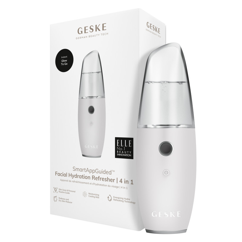 Зволожувач для шкіри обличчя GESKE Facial Hydration Refresher 4 в 1 white