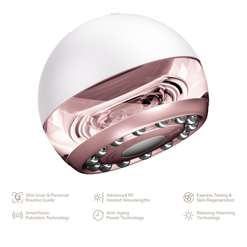 Масажер для підтяжки шкіри обличчя GESKE Anti-aging Skin Tightener 6 в 1 starlight