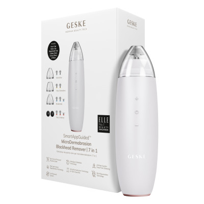 Мікродермабразійний пристрій для видалення чорних цяток GESKE MicroDermabrasion Blackhead Remover 7 в 1 starlight