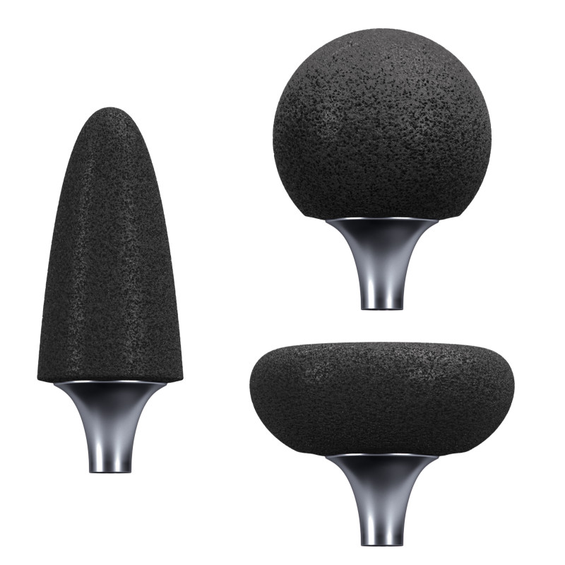 Шліфувальна пилка для стоп з додатковими насадками GESKE Electric Pumice Foot Smoothing Multi-Pen 8 в 1 black