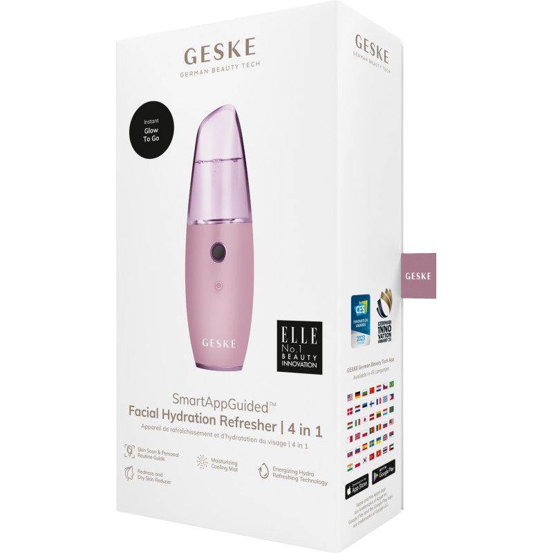 Зволожувач для шкіри обличчя GESKE Facial Hydration Refresher 4 в 1 pink