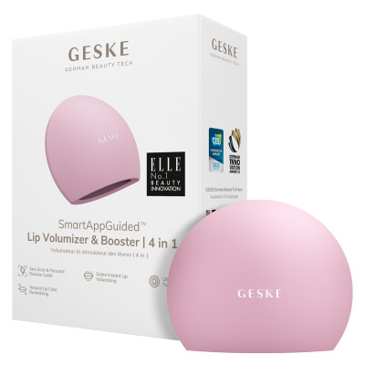 Пристрій для збільшення обʼєму губ GESKE Lip Volumizer&Booster 4 в 1 Big pink
