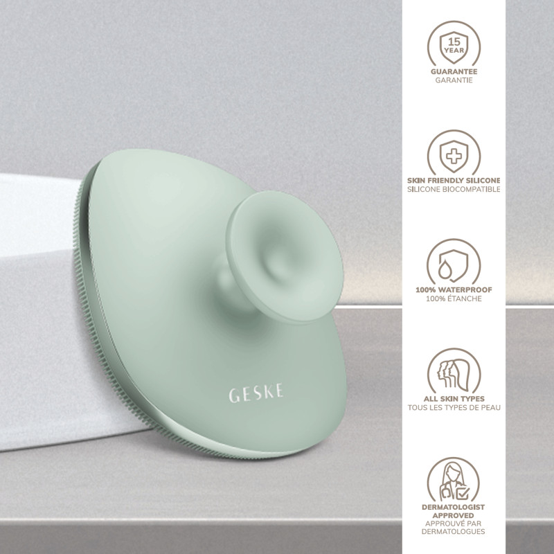 Щітка для тіла GESKE Body Brush 4 в 1 green