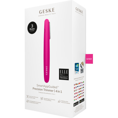 Тример GESKE Precision Trimmer 4 в 1 magenta
