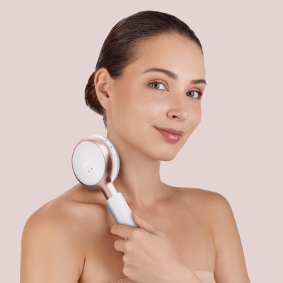 Звукова світлодіодна щітка для всього тіла GESKE Sonic LED Full-Body Brush&Intensive Exfoliator 9 в 1 starlight