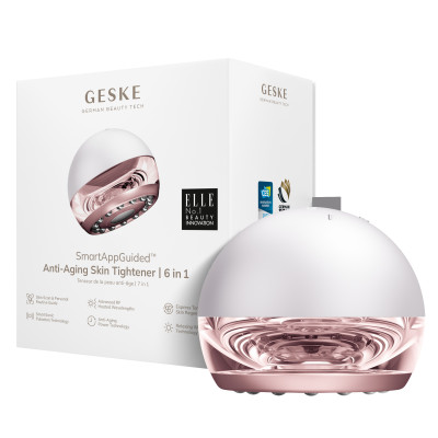 Масажер для підтяжки шкіри обличчя GESKE Anti-aging Skin Tightener 6 в 1 starlight