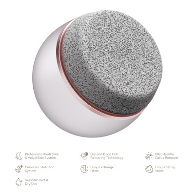 Набір для догляду за стопами GESKE Pumice Stone Callus Remover 7 в 1 starlight