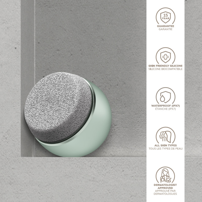 Набір для догляду за стопами GESKE Pumice Stone Callus Remover 7 в 1 green