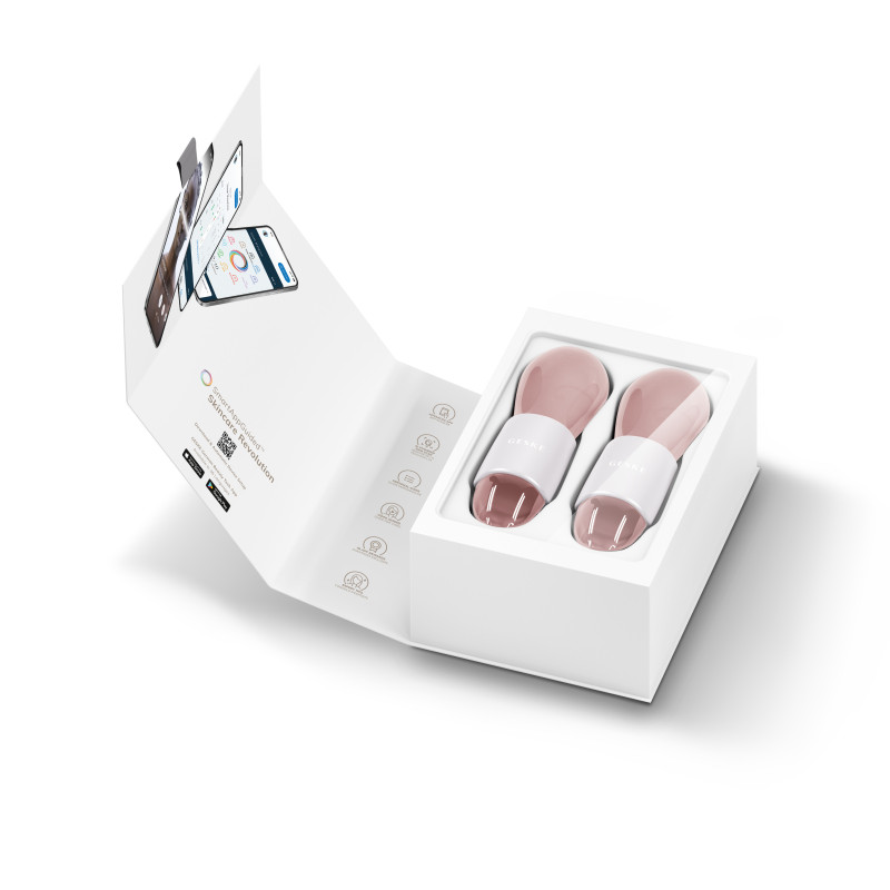 Подвійний масажер для очей GESKE Cool&Warm Duo Eye Massager 7 в 1 starlight