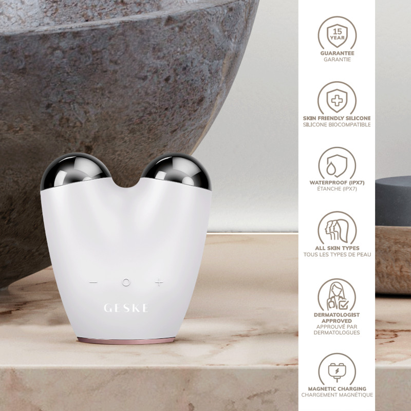 Мікрострумовий підтягувач обличчя GESKE MicroCurrent Face-Lifter starlight
