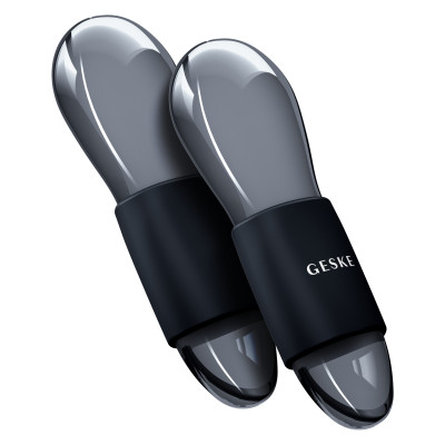 Подвійний масажер для очей GESKE Cool&Warm Duo Eye Massager black