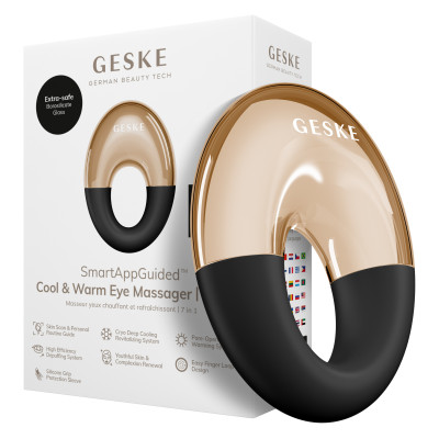 Масажер для очей GESKE Cool&Warm Eye Massager gray Масажер для очей GESKE Cool&Warm Eye Massager gray
