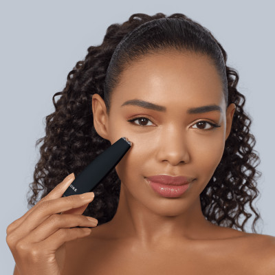 Мікрострумова ручка для підтяжки обличчя GESKE MicroCurrent Face-Lift Pen black