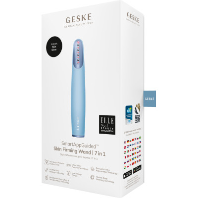 Пристрій для зміцнення і тонізації шкіри обличчя GESKE Skin Firming Wand aquamarine