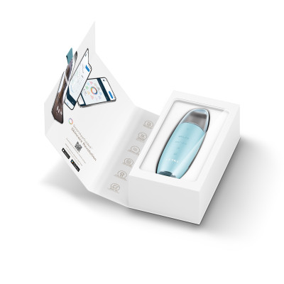Мікрострумовий скрабер для шкіри та усунення чорних точок GESKE MicroCurrent Skin Scrubber&Blackhead Remover 9 в 1 turquoise