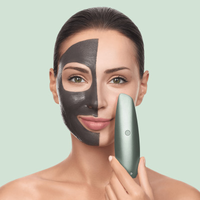 Безконтактна магнітна пілінг-маска GESKE Touchless Magnetic Peeling Mask 5 в 1 green