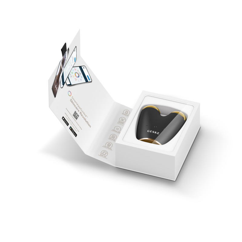 Мікрострумовий підтягувач обличчя GESKE MicroCurrent Face-Lifter gray