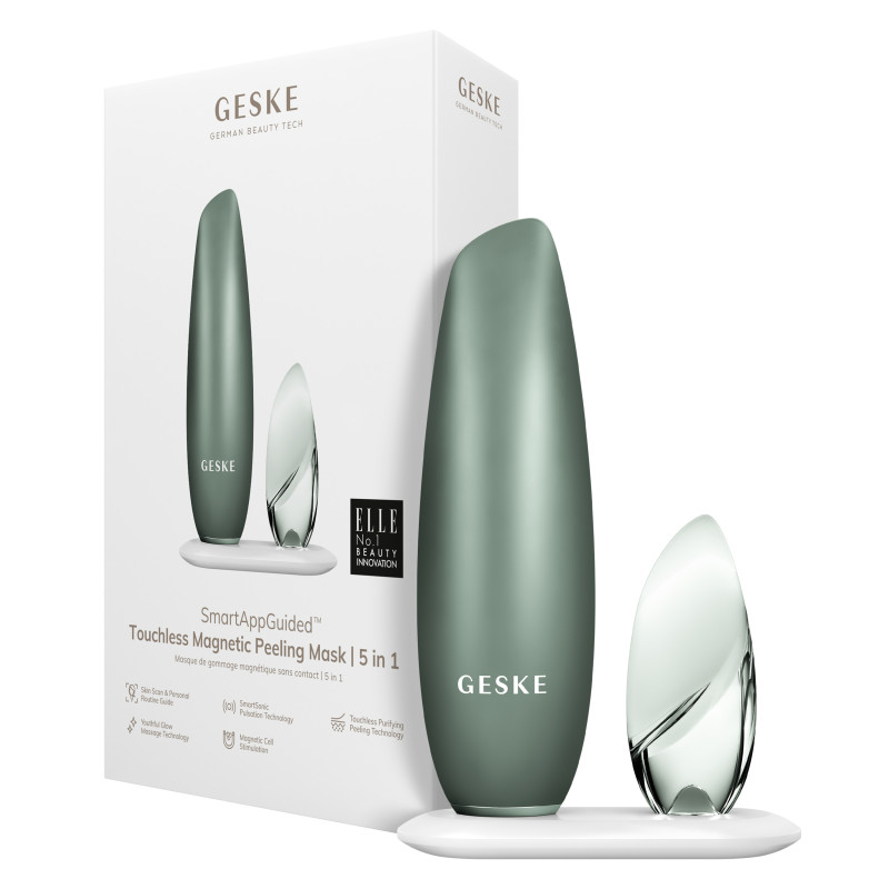 Безконтактна магнітна пілінг-маска GESKE Touchless Magnetic Peeling Mask 5 в 1 green