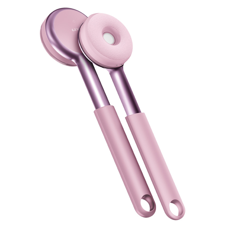 Звукова світлодіодна щітка для всього тіла GESKE Sonic LED Full-Body Brush&Intensive Exfoliator pink