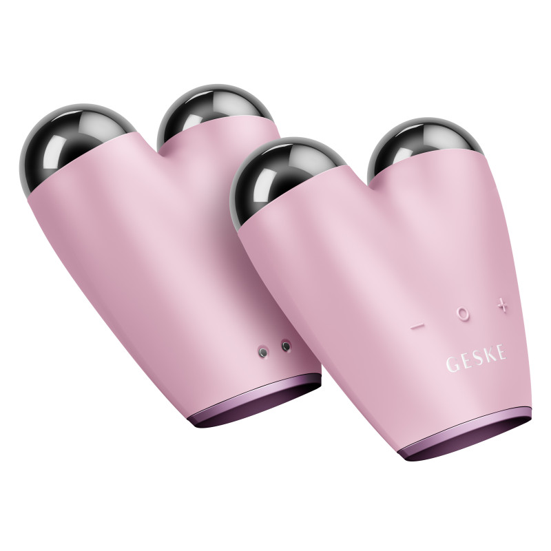 Мікрострумовий підтягувач обличчя GESKE MicroCurrent Face-Lifter pink