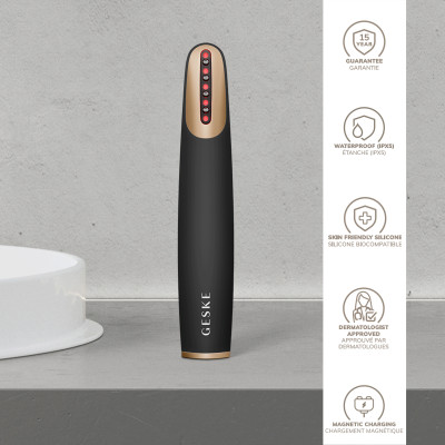 Пристрій для зміцнення і тонізації шкіри обличчя GESKE Skin Firming Wand gray