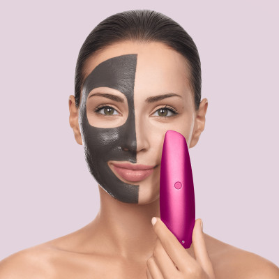 Безконтактна магнітна пілінг-маска GESKE Touchless Magnetic Peeling Mask magenta
