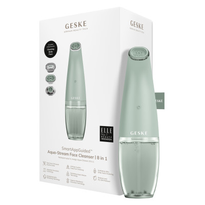 Очищуючий засіб для обличчя GESKE Aqua-Stream Face Cleanser 8 в 1 green Очищуючий засіб для обличчя GESKE Aqua-Stream Face Cleanser 8 в 1 green