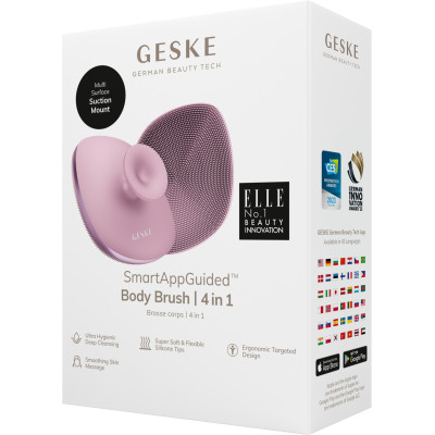 Щітка для тіла GESKE Body Brush pink
