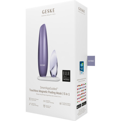 Безконтактна магнітна пілінг-маска GESKE Touchless Magnetic Peeling Mask 5 в 1 purple