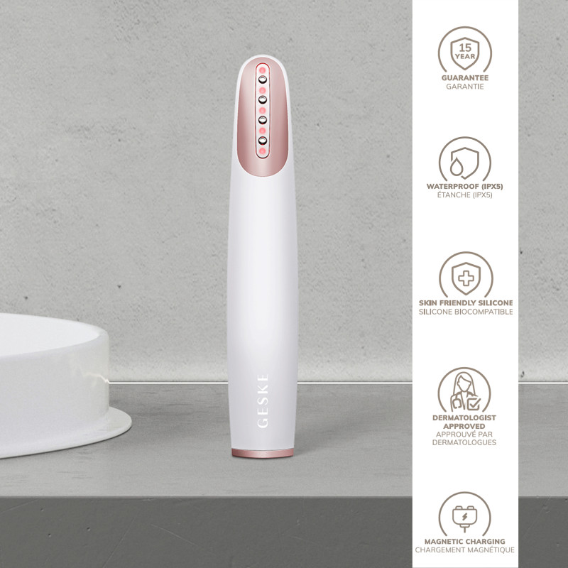 Пристрій для зміцнення і тонізації шкіри обличчя GESKE Skin Firming Wand 7 в 1 starlight