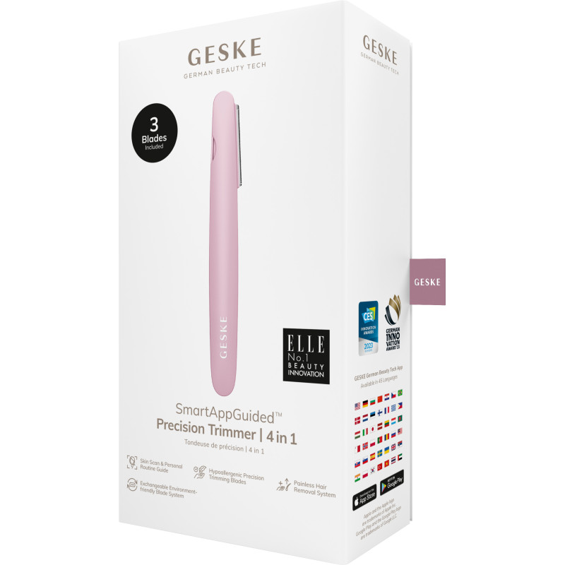 Тример GESKE Precision Trimmer 4 в 1 pink