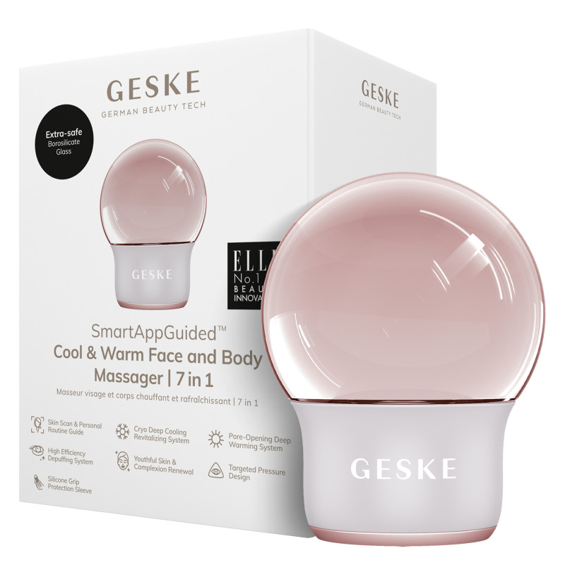 Масажер для обличчя і тіла GESKE Cool&Warm Face and Body Massager 7 в 1 starlight