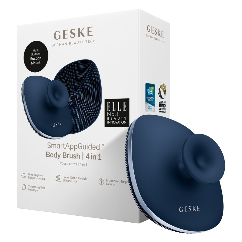 Щітка для тіла GESKE Body Brush 4 в 1 midnight