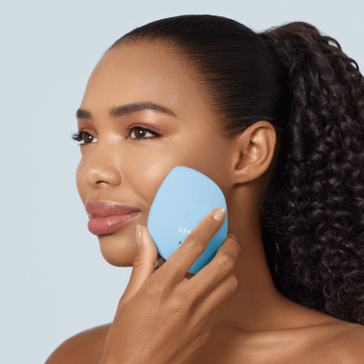 Ультразвукова маска тепло та холод GESKE Sonic Warm&Cool Mask aquamarine
