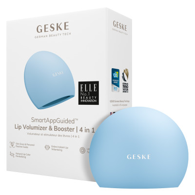 Пристрій для збільшення обʼєму губ GESKE Lip Volumizer&Booster 4 в 1 Big aquamarine