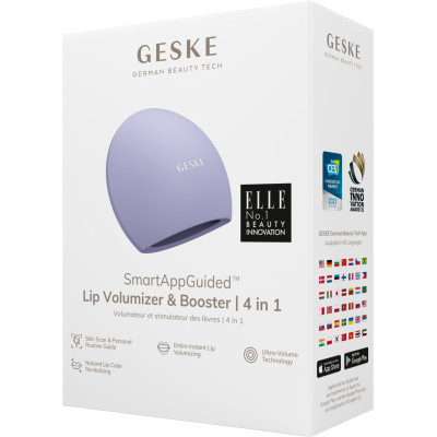 Пристрій для збільшення обʼєму губ GESKE Lip Volumizer&Booster 4 в 1 Big purple