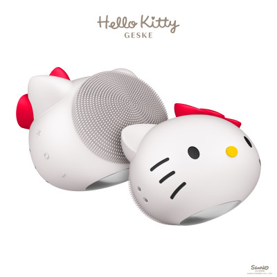 Ультразвукова щітка для обличчя GESKE Sonic Facial Brush by Hello Kitty