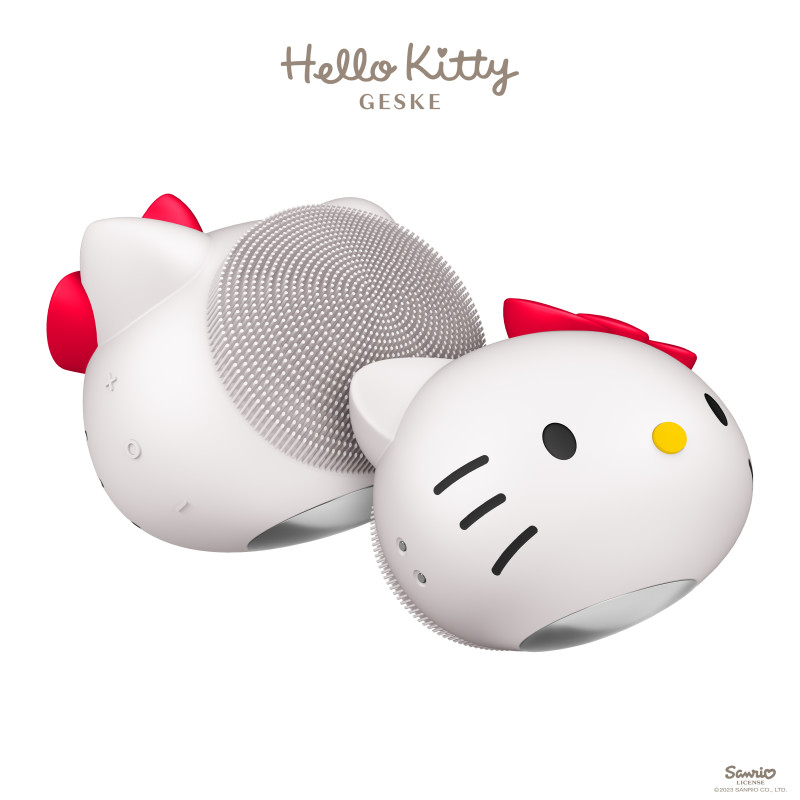 Ультразвукова щітка для обличчя GESKE Sonic Facial Brush by Hello Kitty
