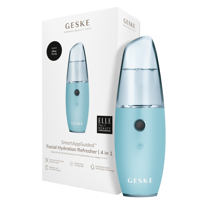 Зволожувач для шкіри обличчя GESKE Facial Hydration Refresher 4 в 1 turquoise