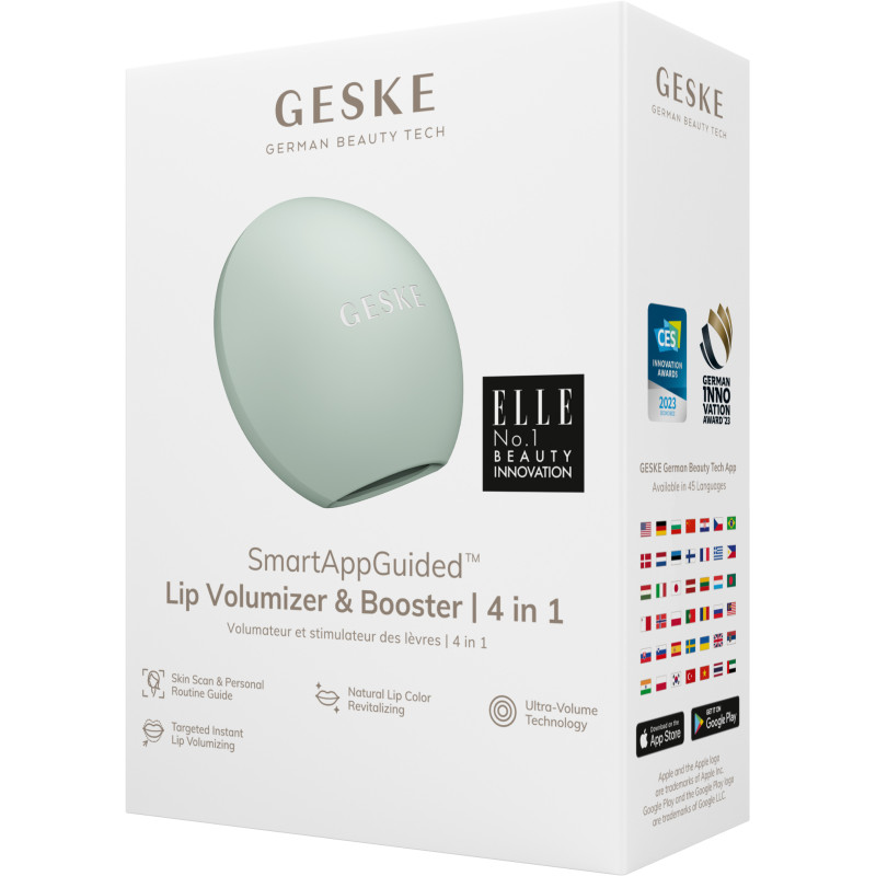 Пристрій для збільшення обʼєму губ GESKE Lip Volumizer&Booster 4 в 1 Small green