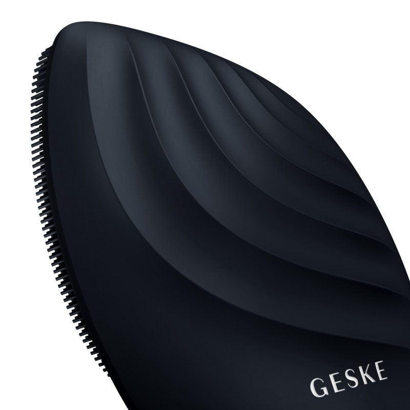 Електронна ультразвукова щітка для обличчя GESKE Sonic Facial Brush 5 в 1 black