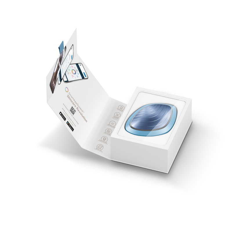 Ультразвукова маска тепло та холод GESKE Sonic Warm&Cool Mask aquamarine